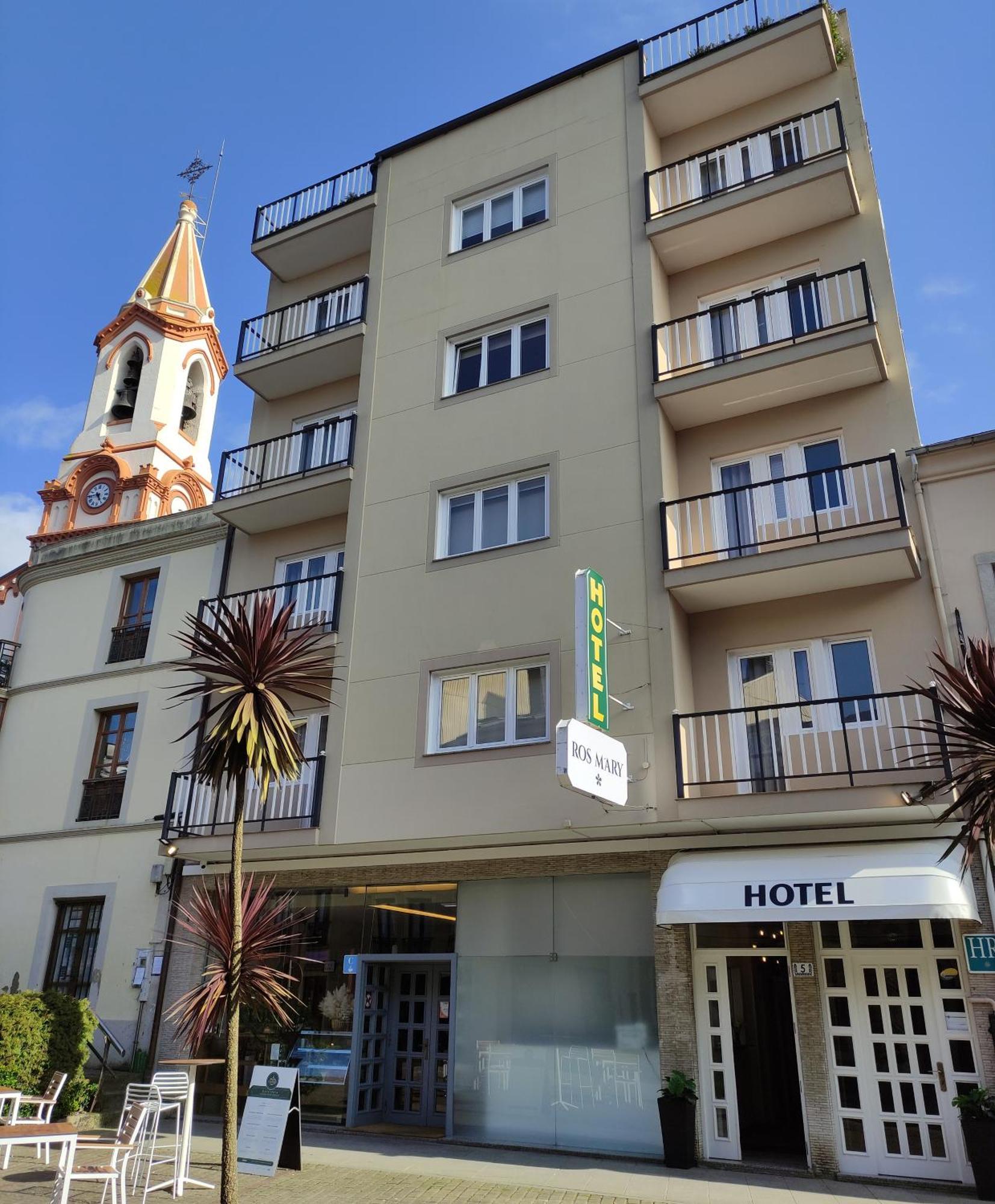 Hotel Ros Mary Ribadeo Esterno foto